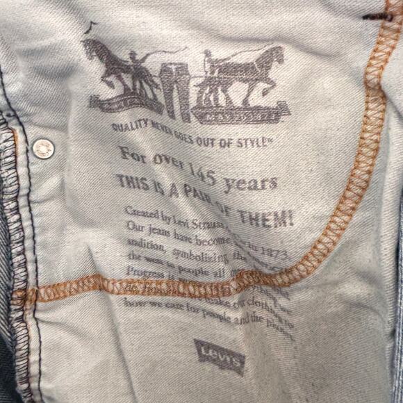 Levi’s 550 Relaxed Fit Men’s Jeans 44x32 Medium Wash Denim Classic Red Tab - Picture 9 of 10